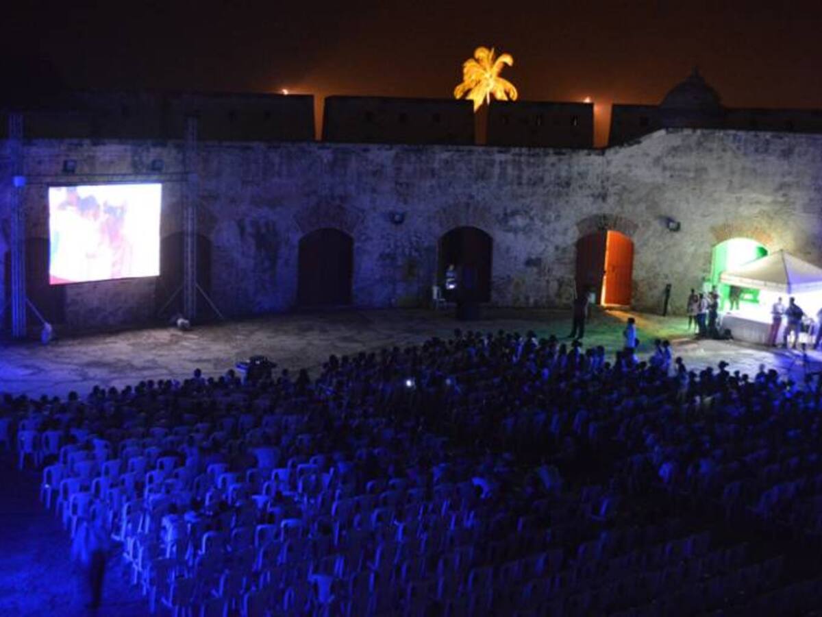 Festival de Cine de Cartagena llegó al Fuerte de Bocachica