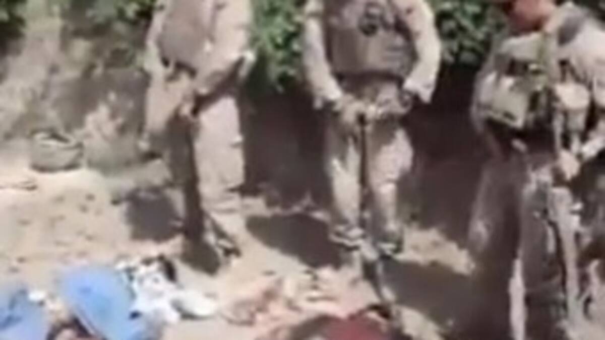 Fue identificada la Unidad de los soldados que en una grabación orinaban cadáveres de afganos