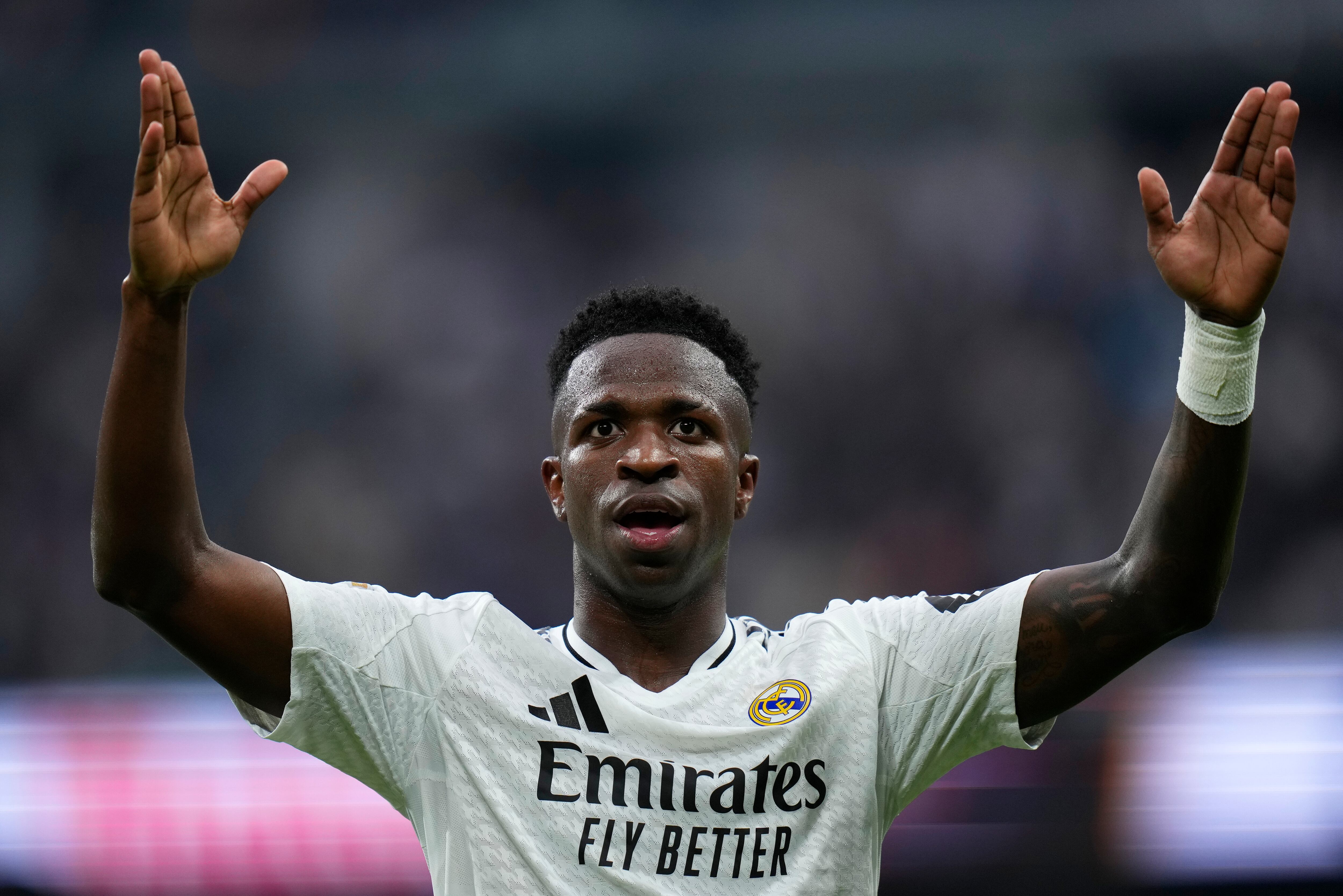 Vini JR (Photo by Diego Souto/Getty Images)