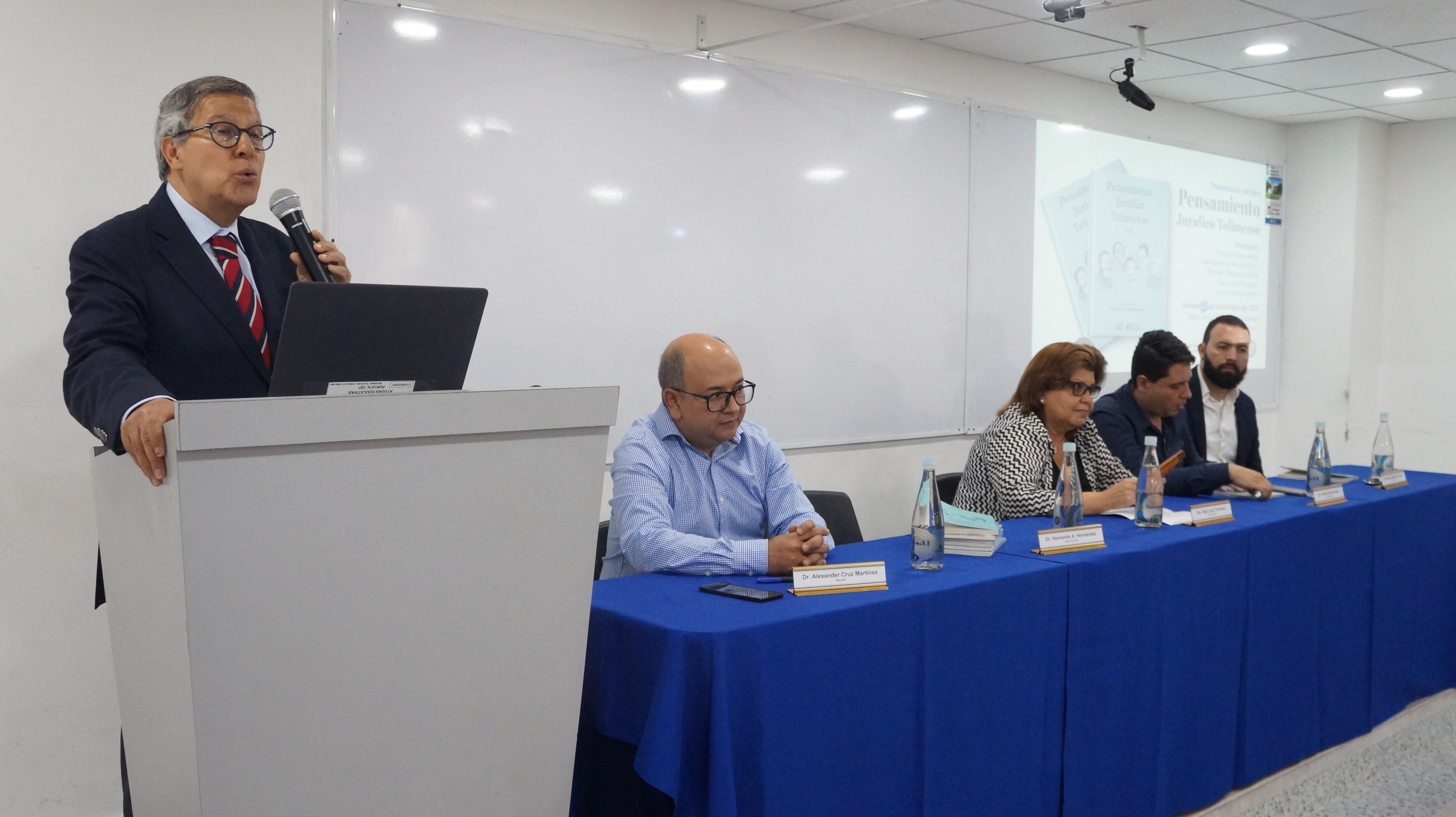 Presentación del tercer tomo del libro Pensamiento Jurídico Tolimense