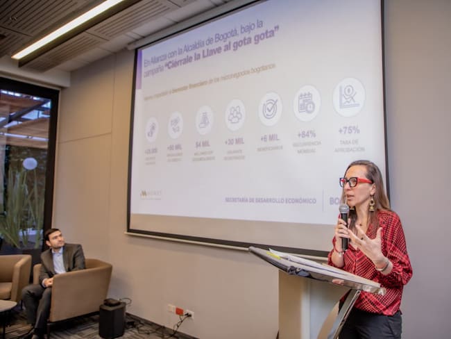 María del Pilar López, secretaria de Desarrollo Económico de Bogotá.