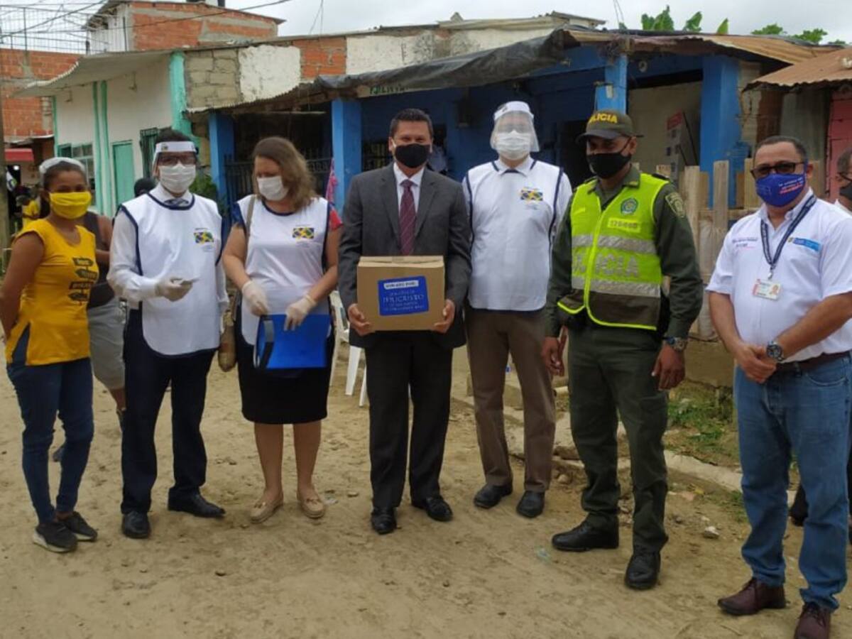 Inicia entrega de alimentos gestionados por Prosperidad Social en Bolívar