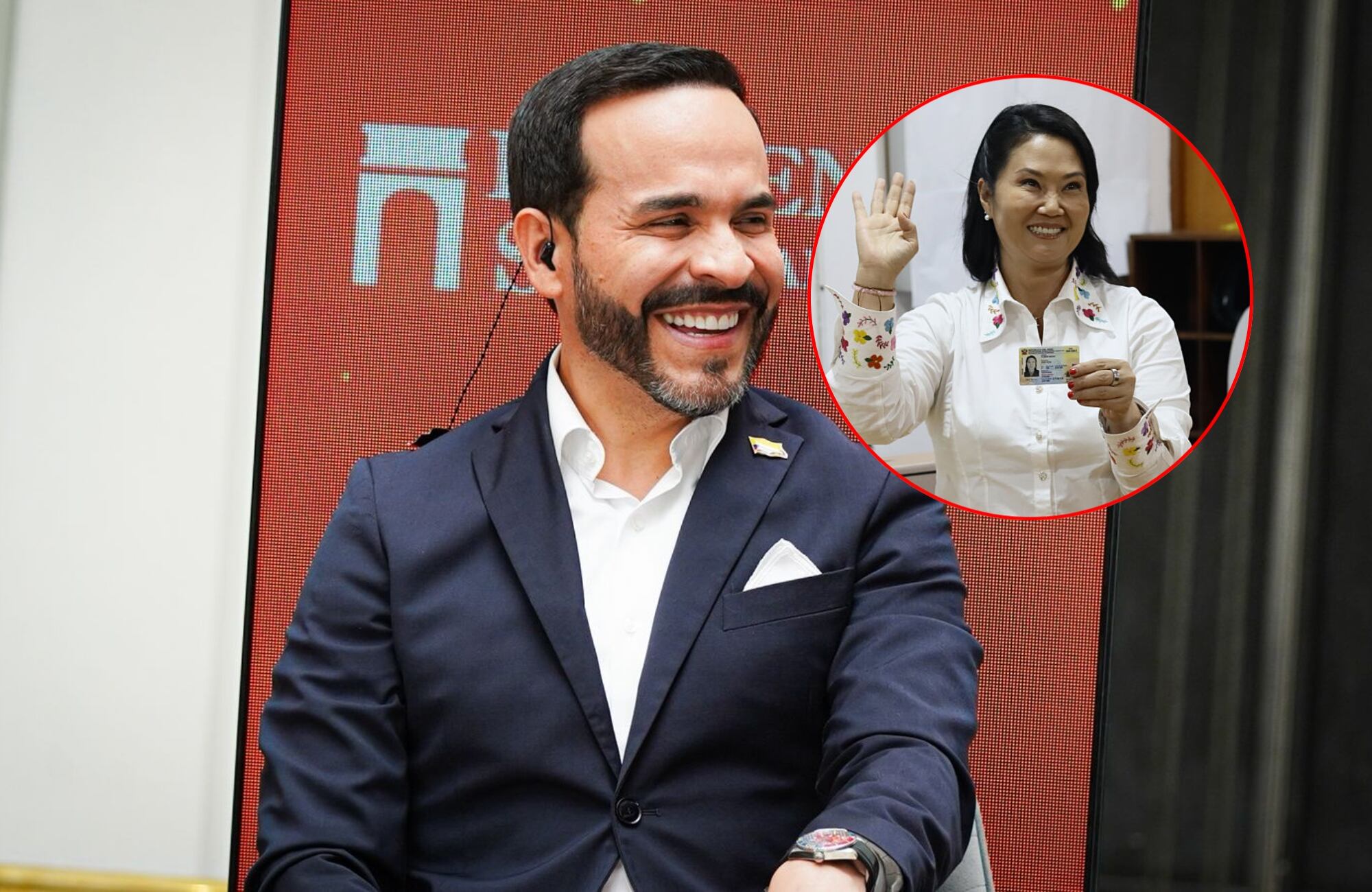 Abelardo de la Espriella felicitó a Keiko Fujimori por su triunfo en elecciones en Perú