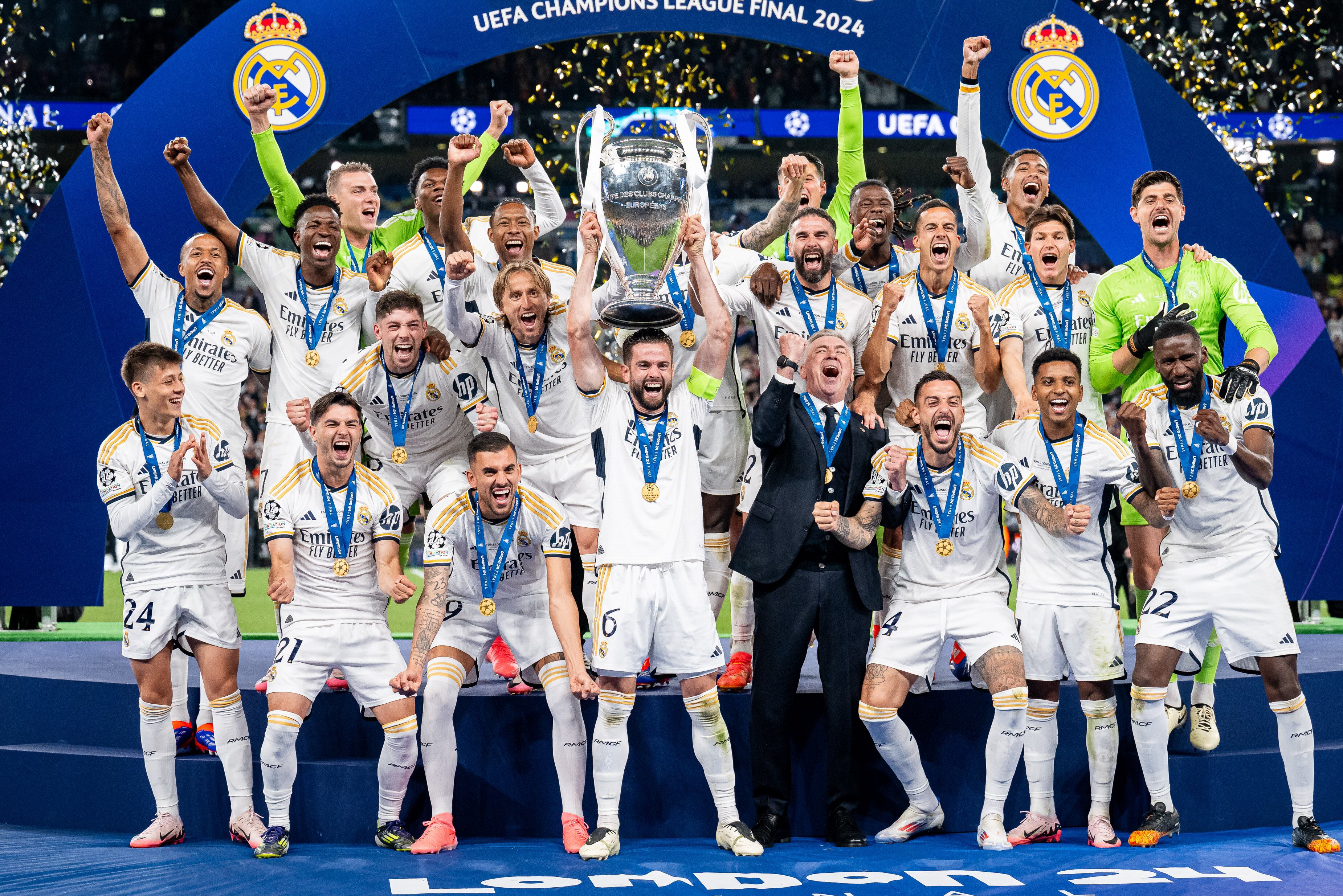 Real Madrid.  (Photo by Mateusz Slodkowski/Getty Images)
