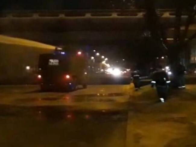 Protestas de trabajadores de Aguas Bogotá por nuevo esquema de aseo