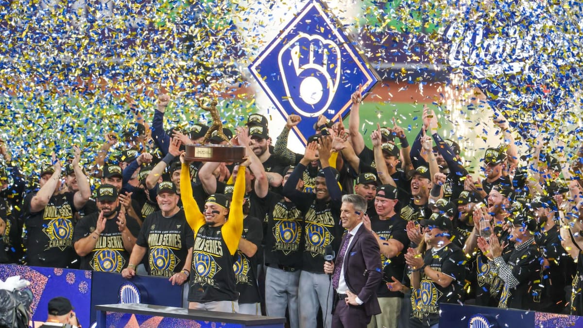 ¡Histórico! Milwaukee Brewers conquistaron su primera Serie Mundial de la MLB