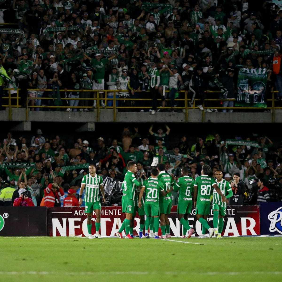 Santa Fe 1-2 Nacional por Liga Colombiana: resumen, goles y mejores acciones del partido