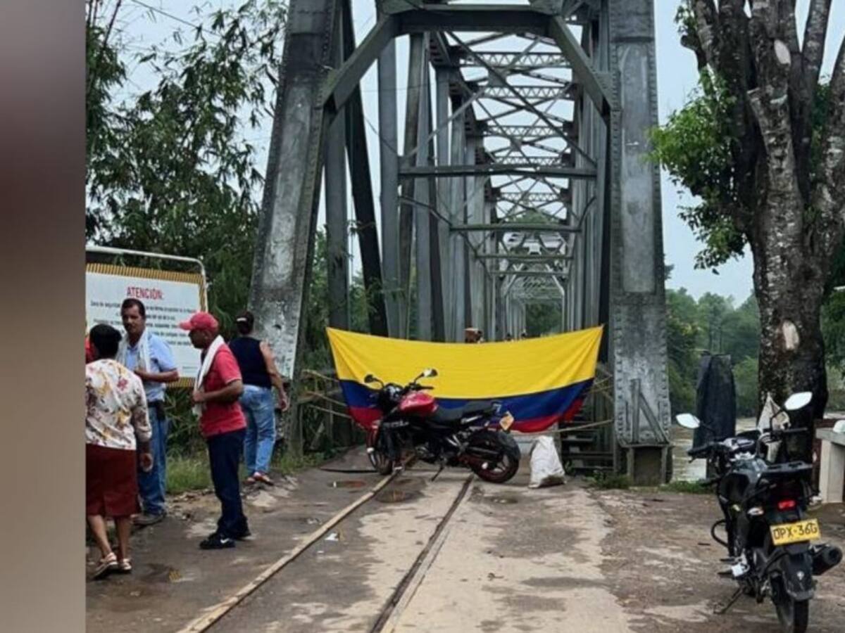 Autoridades responden por bloqueo en Puente Sogamoso