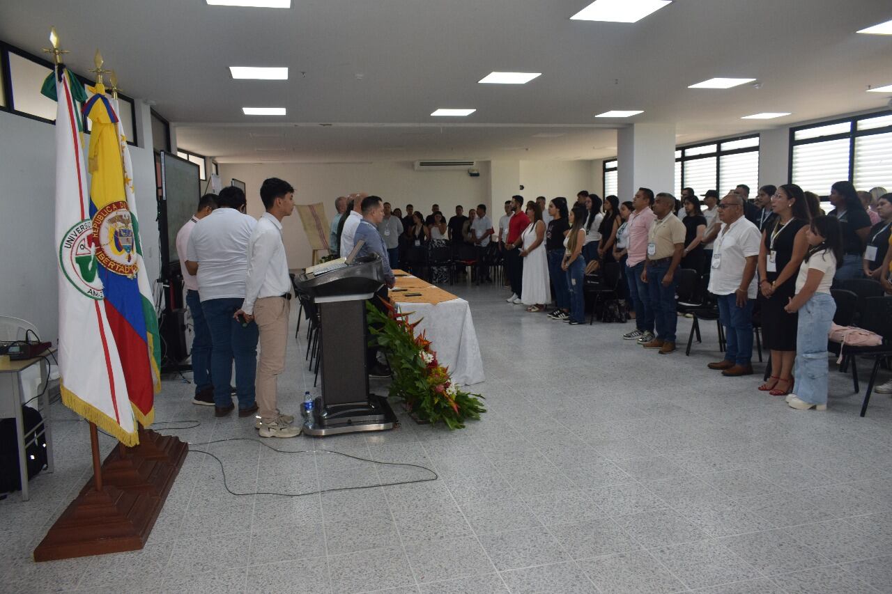 Delegados de América Latina, Centroamérica y Europa. Foto Policía Caquetá.