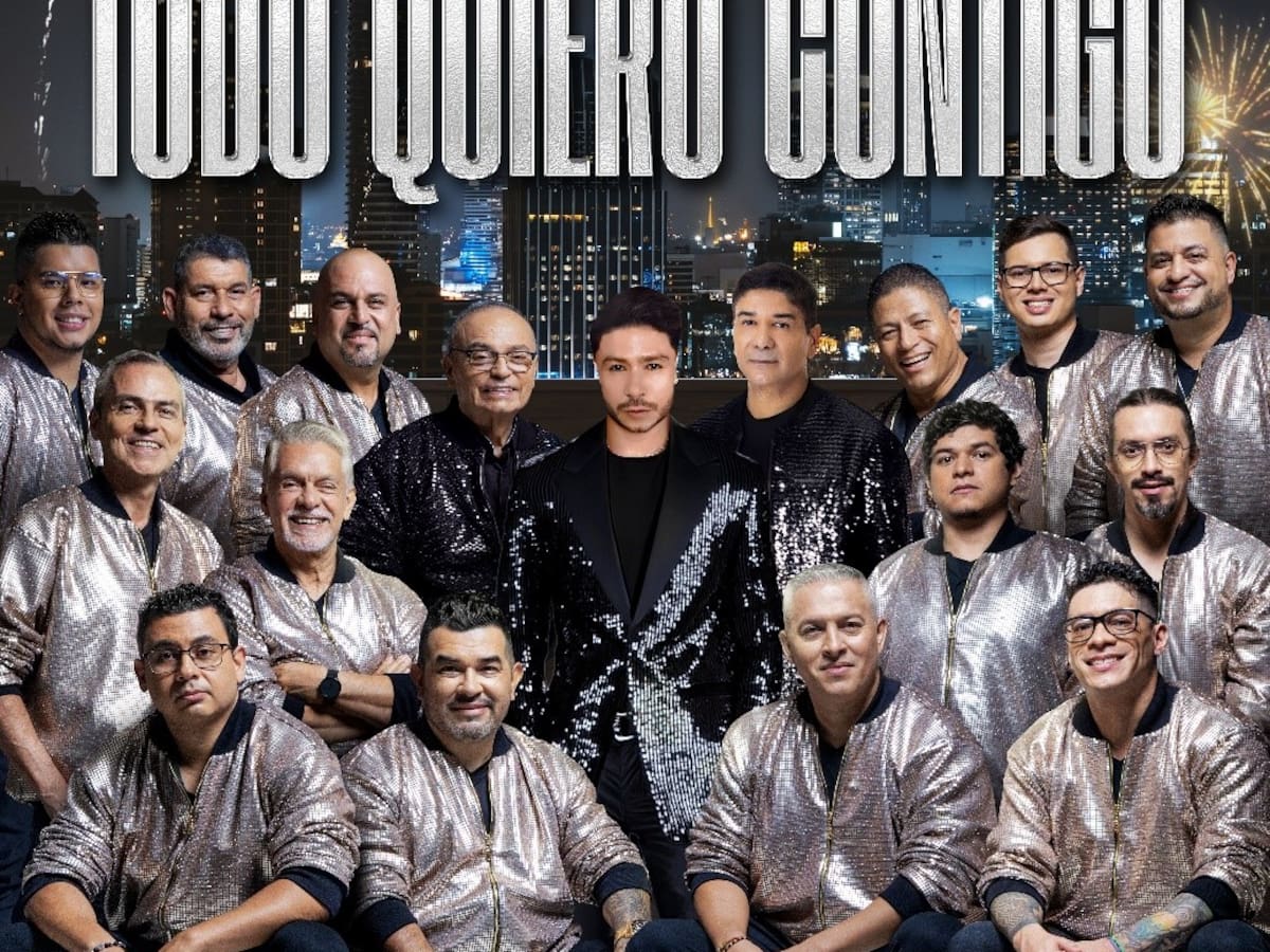 Combo de Las Estrellas se une a Daniel Calderón. Como suena el vallenato y tropical juntos