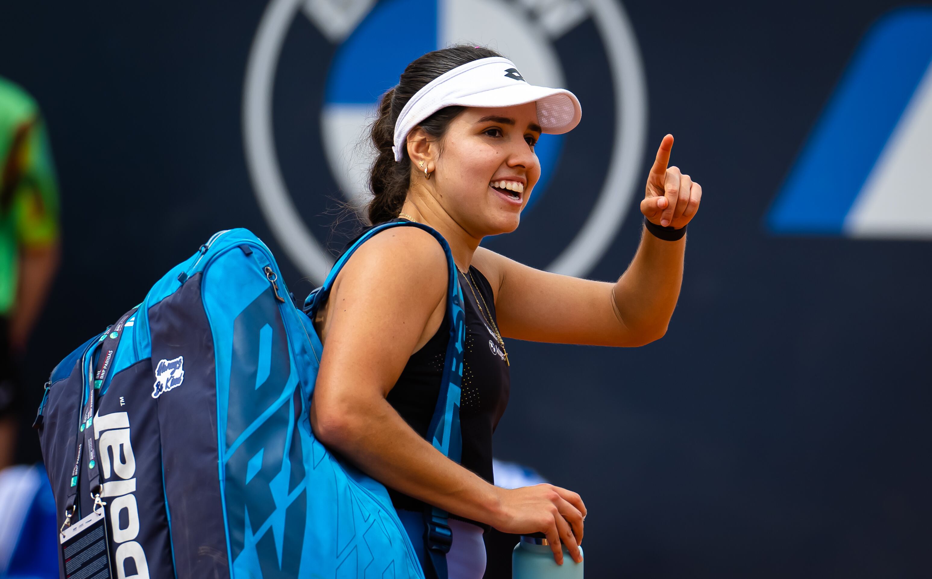 Camila Osorio tras su eliminación en el Masters 1000 de Roma. (Photo by Robert Prange/Getty Images)
