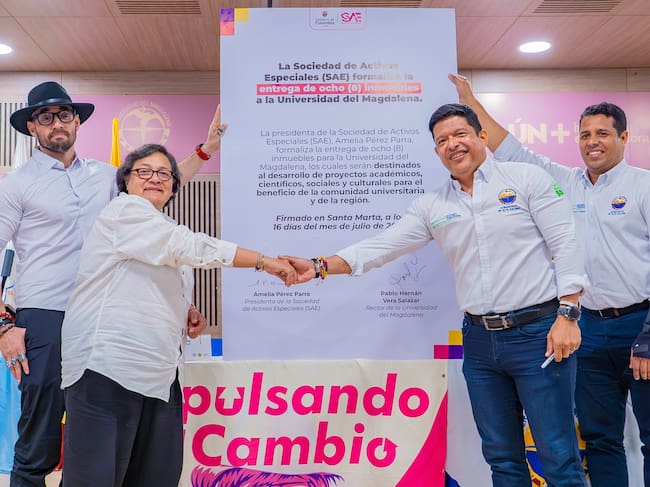 UNIMAGDALENA recibe ocho predios por la SAE para fortalecer la educación superior/ Universidad del Magdalena.