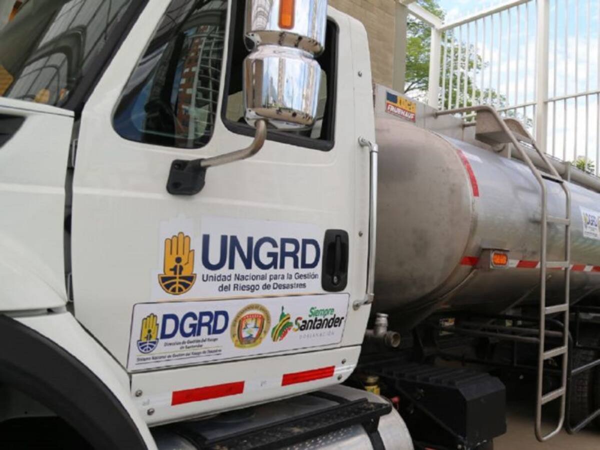Cinco municipios con racionamiento de agua en Santander