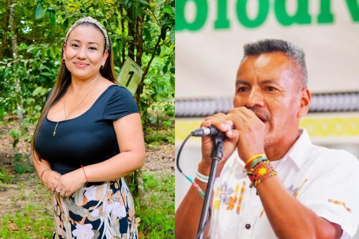 Aura Benilda Tegria y Nelson Lemus - Cortesía Redes Sociales