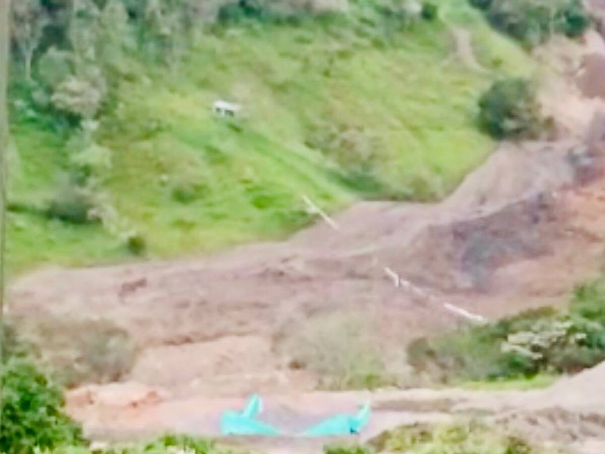 Denuncian que aún no ha sido delimitada la zona de riesgo en Rosas, Cauca