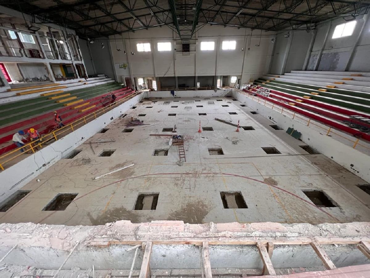 Comenzaron las obras de remodelación en nueve escenarios deportivos de Manizales