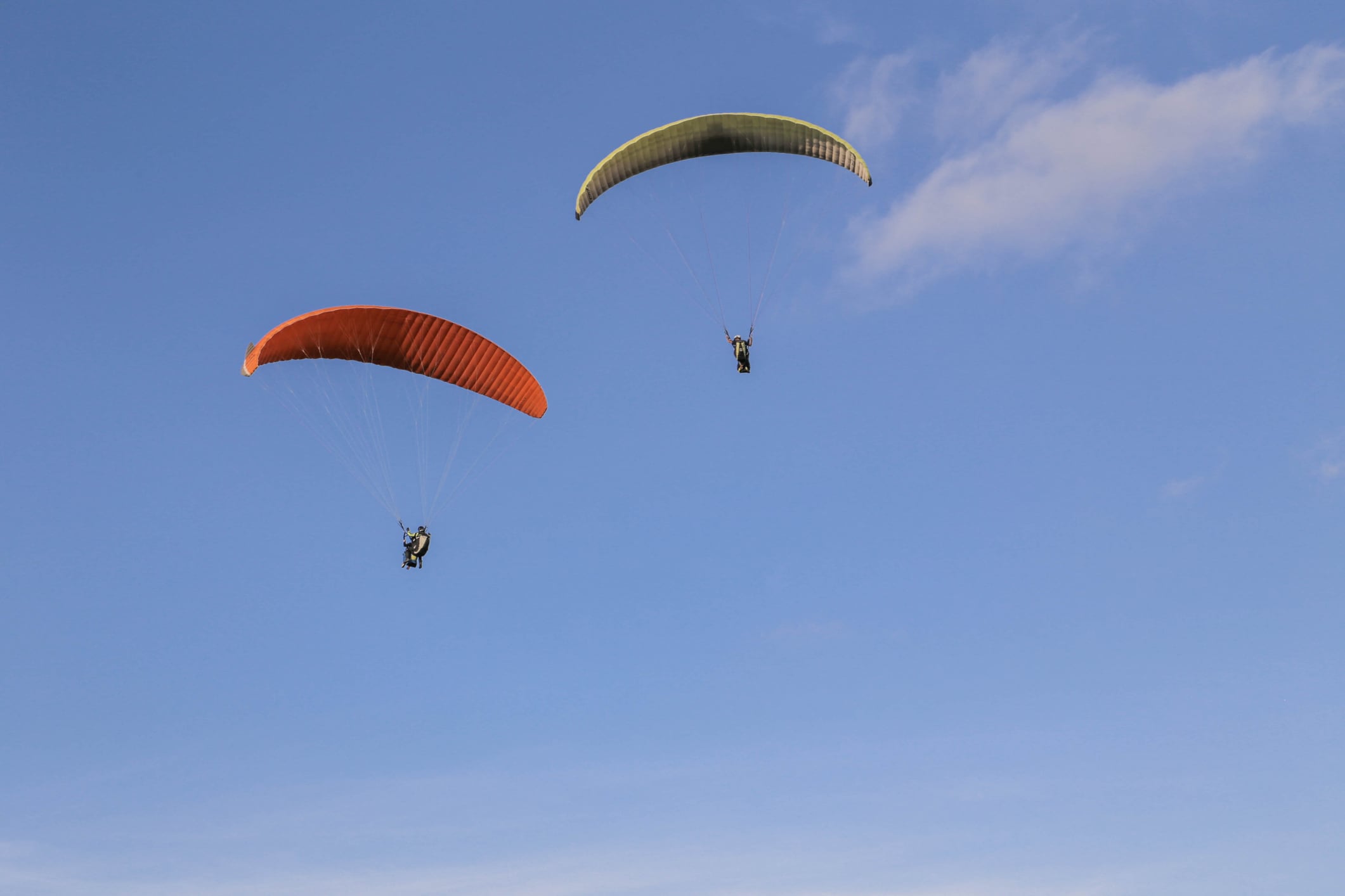 Parapentes imagen de referencia. Foto: Getty Images.