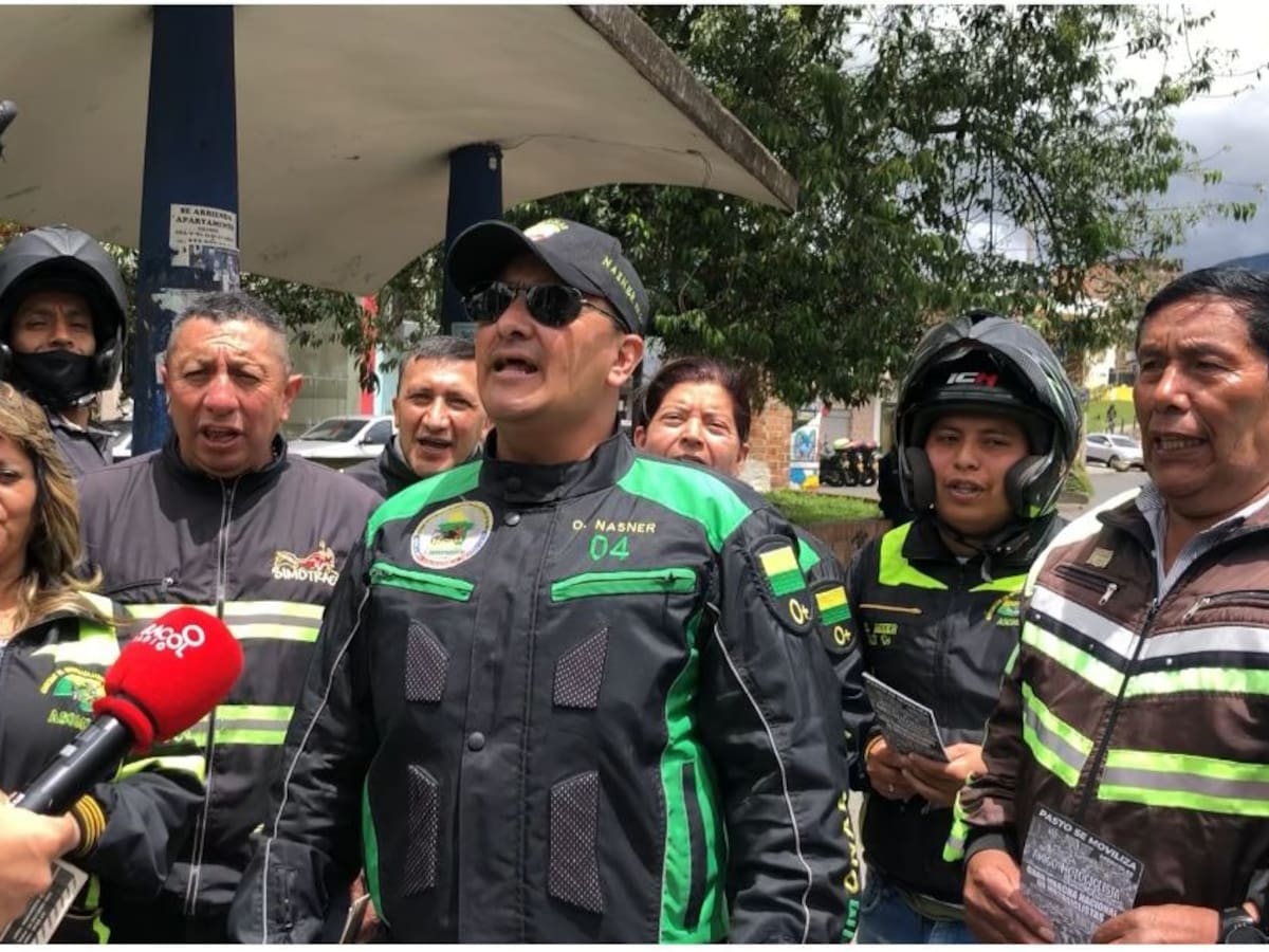 Motociclistas se toman las calles de Pasto