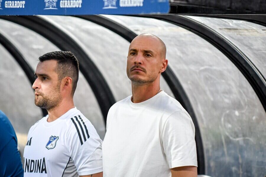 Esto dijo David González sobre su futuro como técnico de Millonarios, tras perder con Medellín / Colprensa