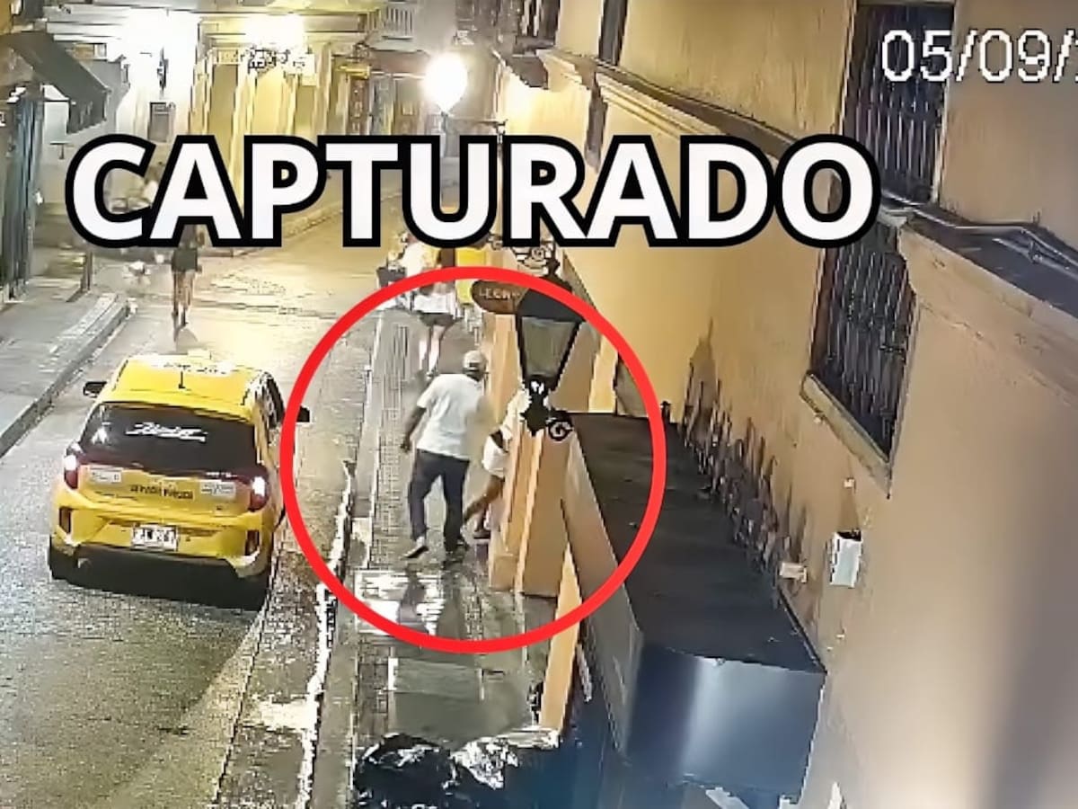 Capturan al taxista señalado de robar celular a turista mexicana en Cartagena