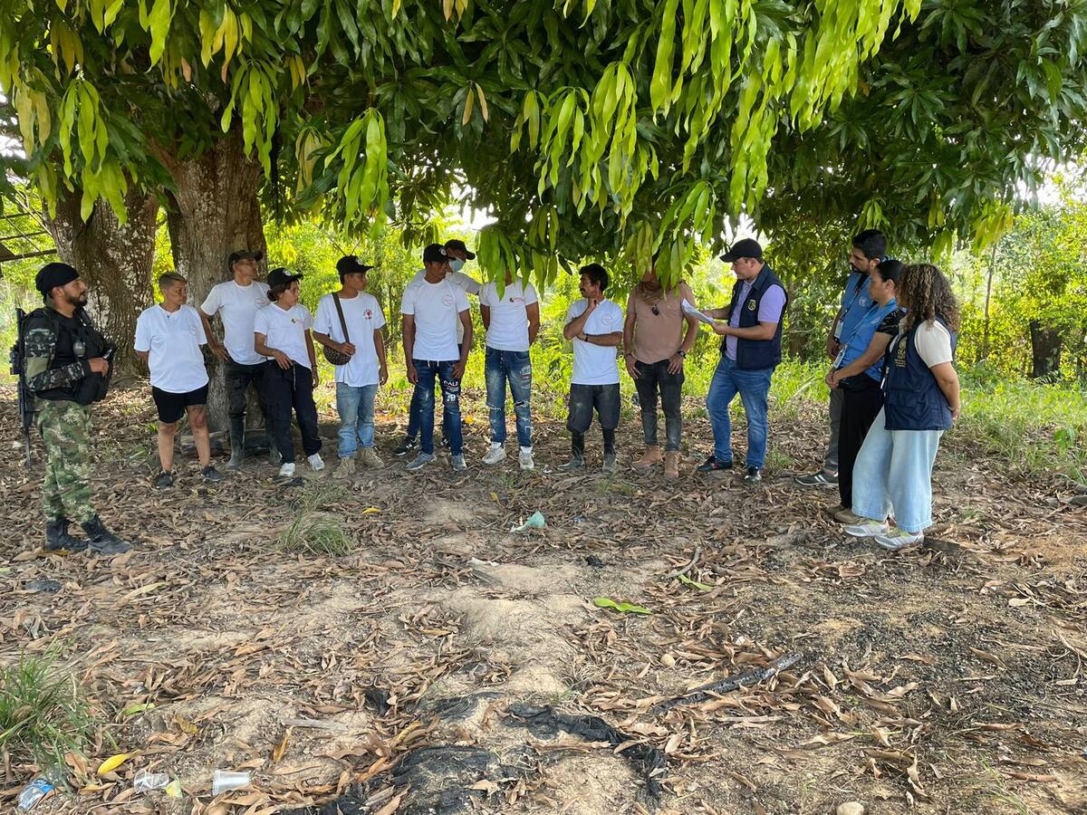 Comisión humanitaria recibió ocho personas que habían sido secuestrados por disidencias