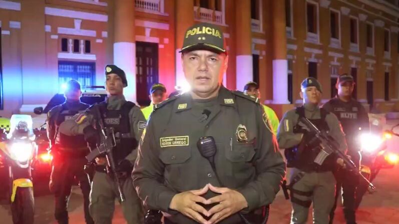 Policía Metropolitana de Barranquilla.