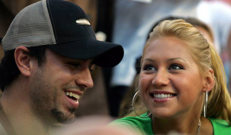 Enrique Iglesias y Anna Kournikova