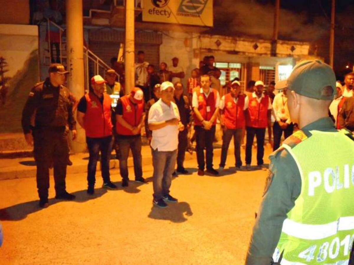 Caravana de seguridad cerró cuatro establecimientos en Cartagena