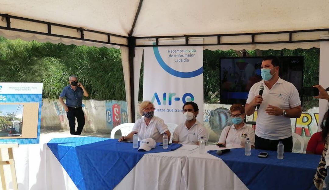 Entrega de obras Air-e