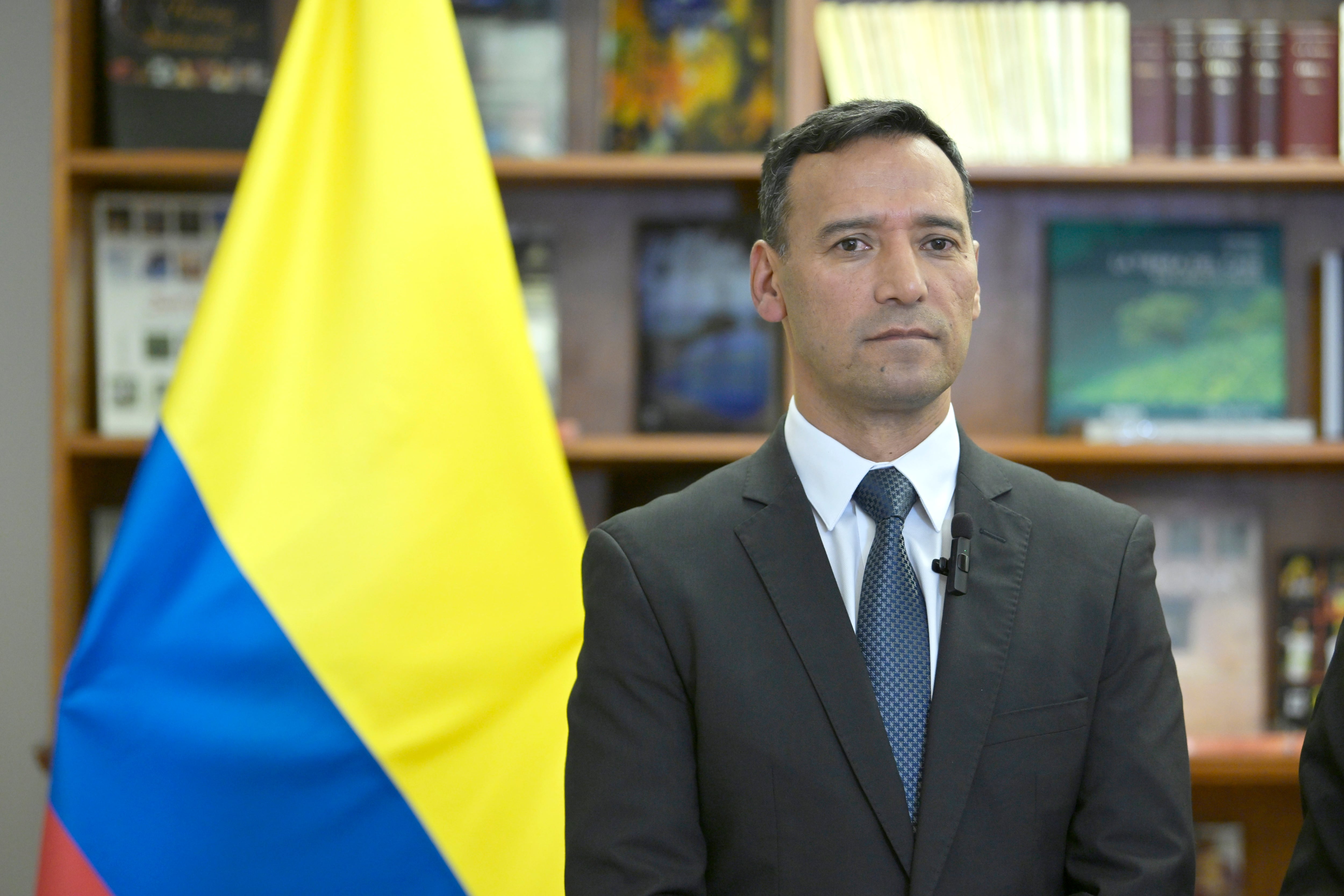 El ministro de Defensa, Pedro Sánchez. Foto: EFE / Lenin Nolly