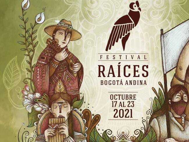 La pieza artística del festival. Dibujo de Fercho Yela y Diseño Gráfico de Maria Fernanda Villota.