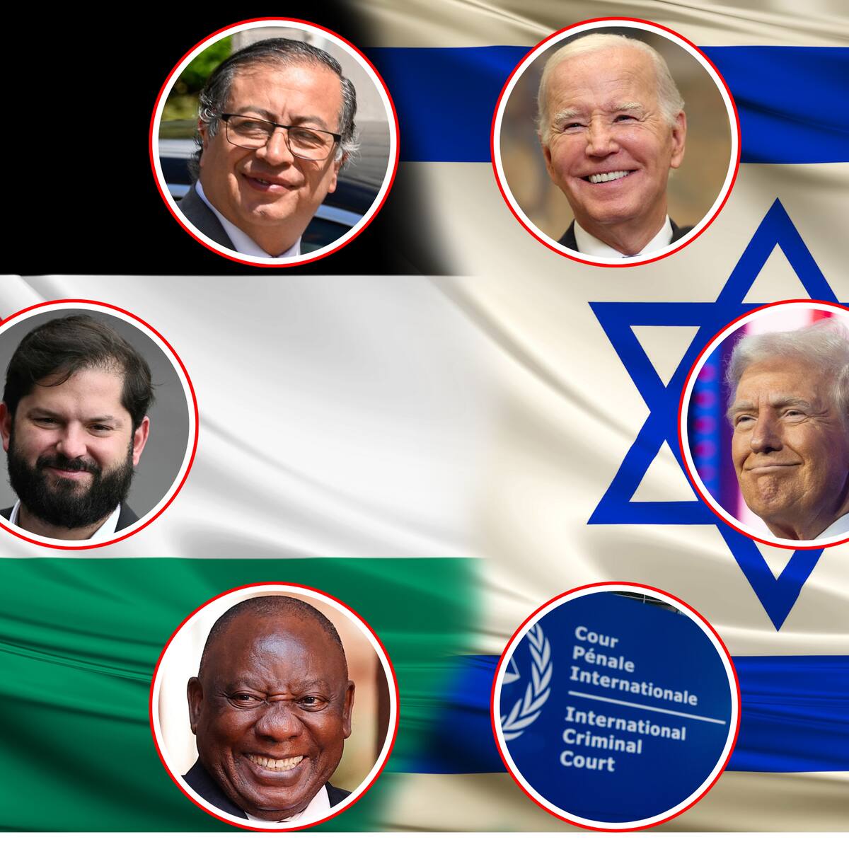 Trump, Petro, Biden, CPI y Boric: actores clave en la tregua en Gaza