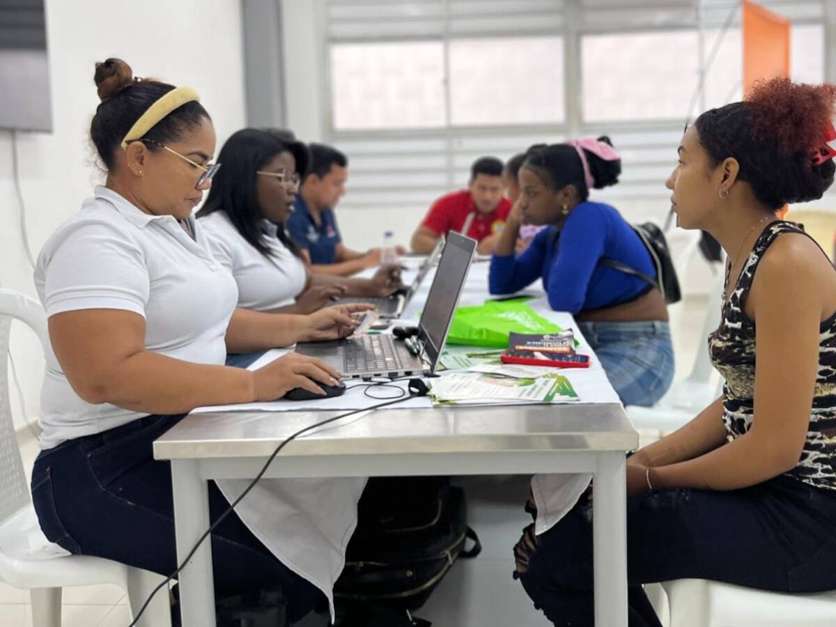 PES-Pedro Romero se tomó El Pozón con feria de servicios: más de 200 personas participaron