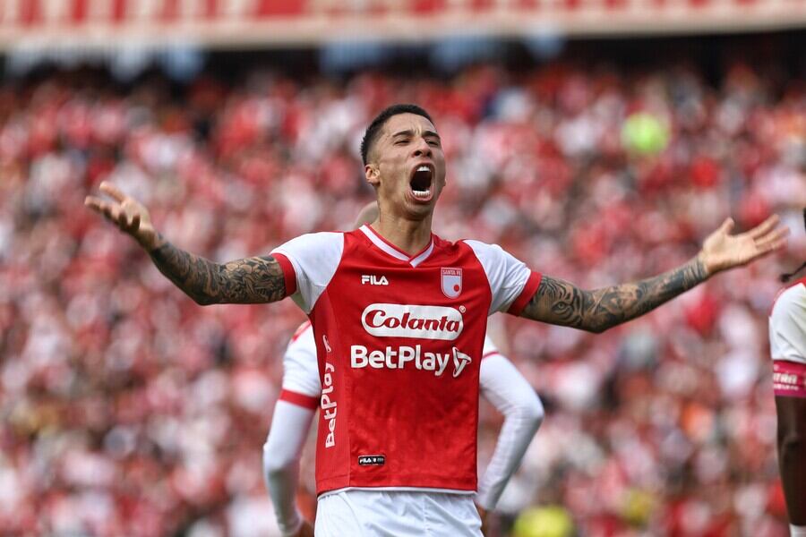 Agustín Rodríguez comandó la victoria de Independiente Santa Fe / Colprensa