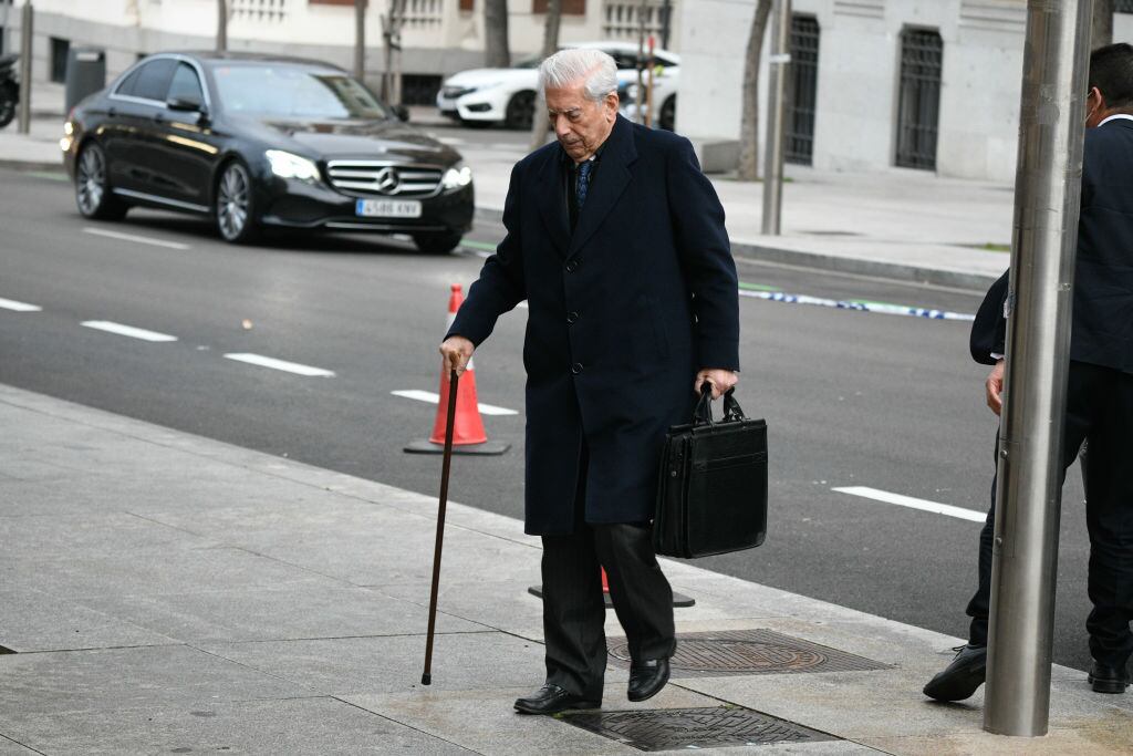 Mario Vargas Llosa, escritor peruano. Foto: Jose Oliva/Europa Press via Getty Images.