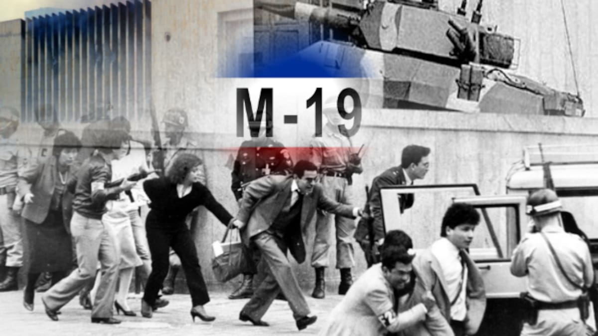 40 años de la toma del Palacio de Justicia: las fotos que aún estremecen a Colombia