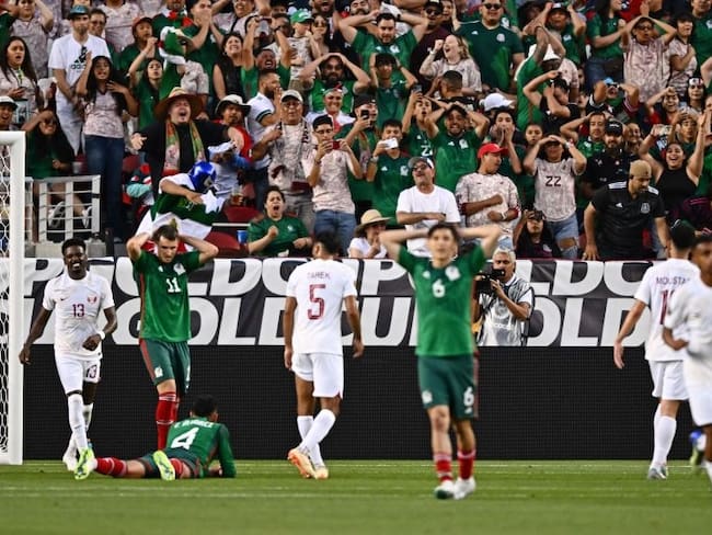 México perdió ante Catar en la última fecha de la fase de grupos de la Copa Oro (Photo by Patrick T. Fallon / AFP) (Photo by PATRICK T. FALLON/AFP via Getty Images)