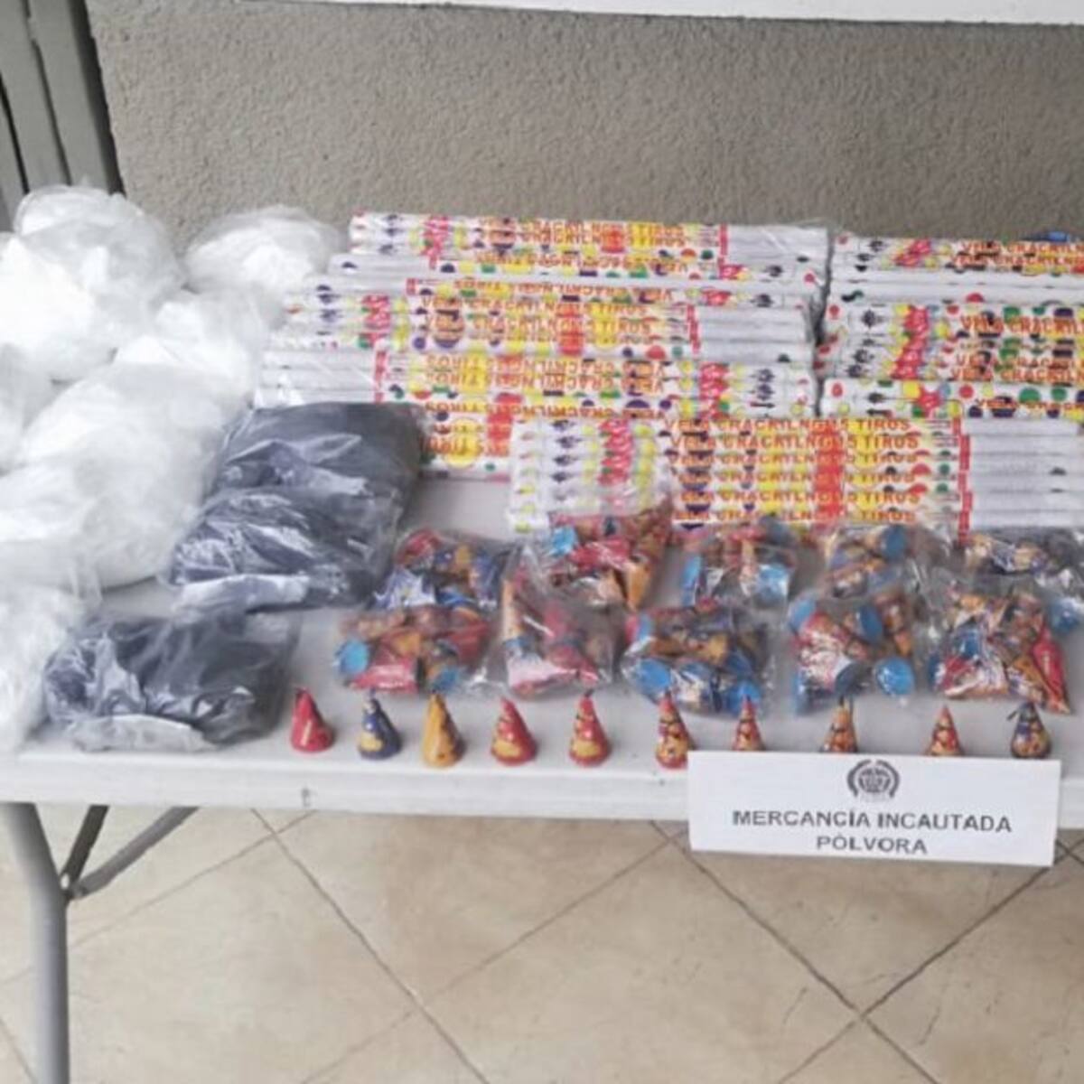 Policía de Manizales decomisa pólvora ilegal en la vía al Magdalena