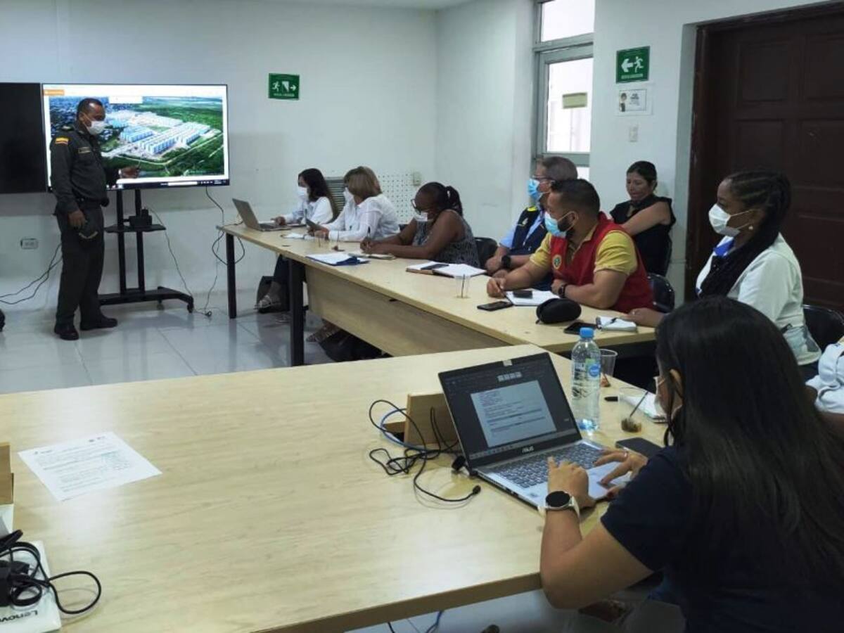 Buscan mejorar seguridad y movilidad de Ciudadela de la Paz en Cartagena