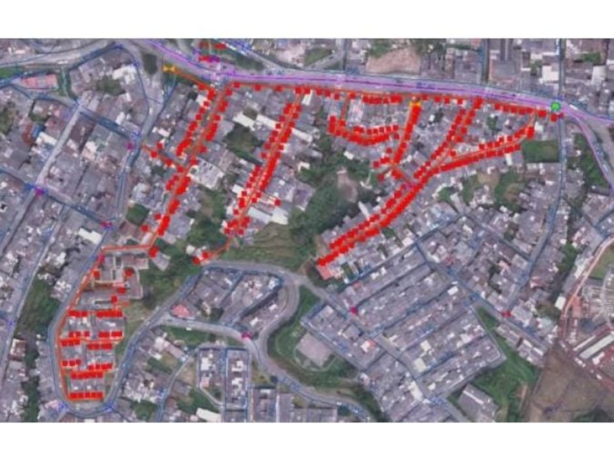 Corte de Agua en el Barrio Uribe