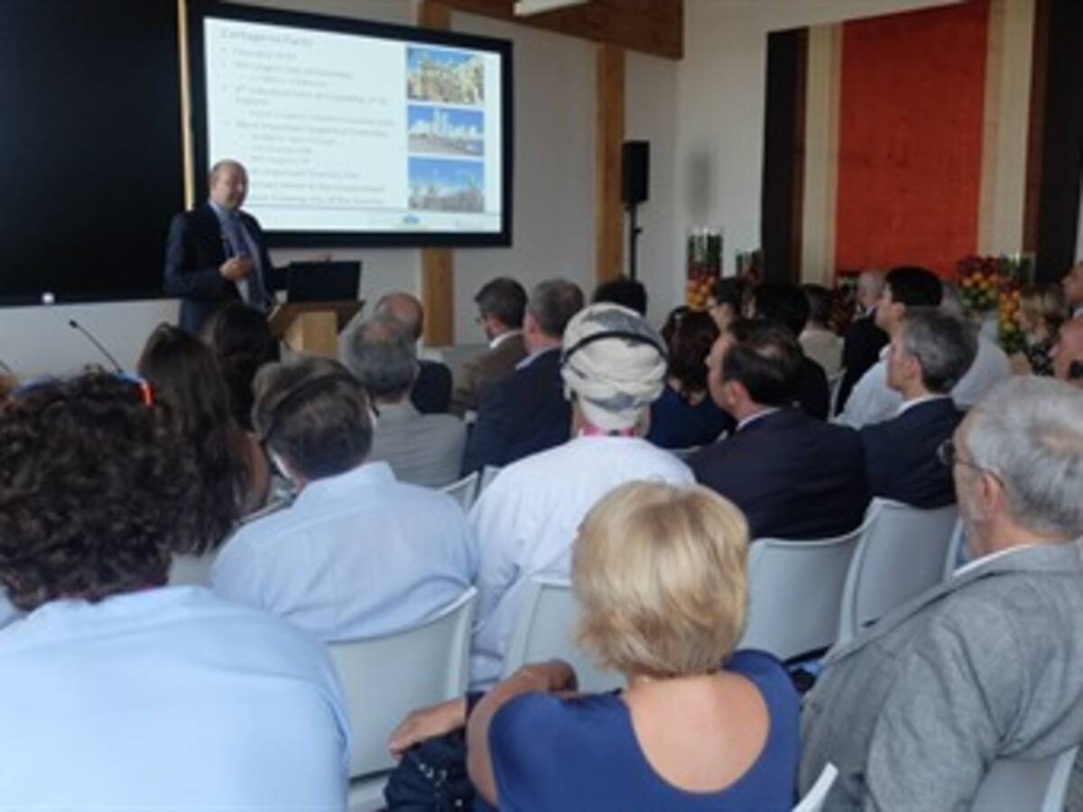 Puerto de Cartagena se presenta como “Puerta de entrada a las Américas”