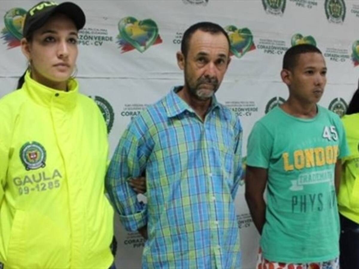 Policía captura a dos extorsionistas en Cesar