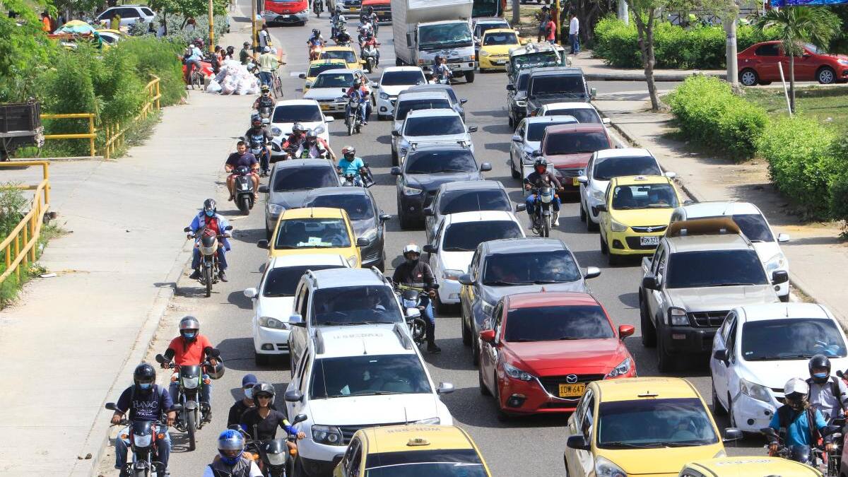 Cambia rotación de pico y placa para motos y particulares en Cartagena