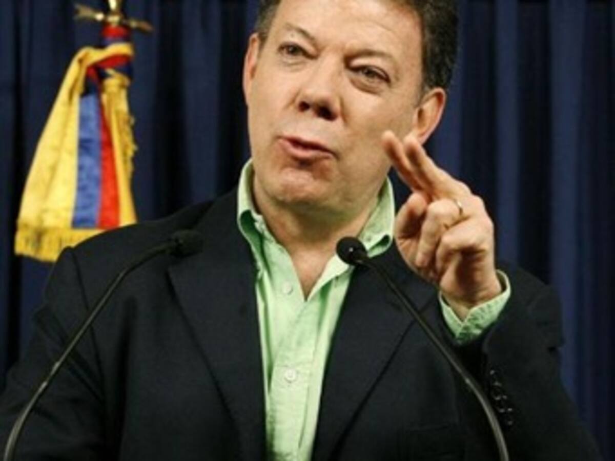 El presidente Juan Manuel Santos anunció depuración en las EPS