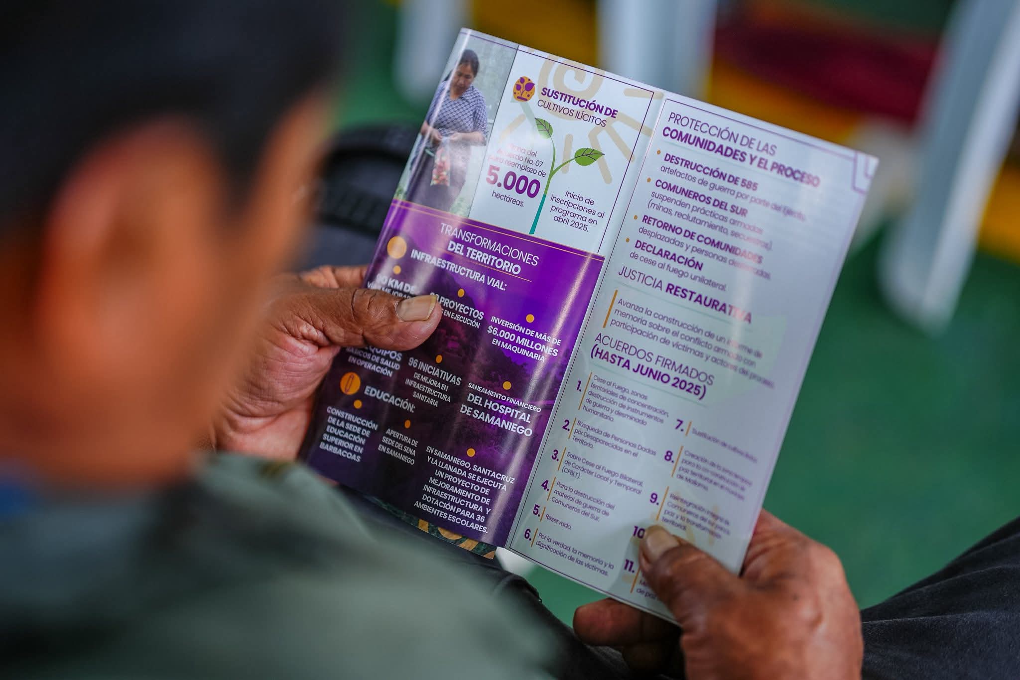 Consulta Previa Mallama. Foto: Gobernación de Nariño.