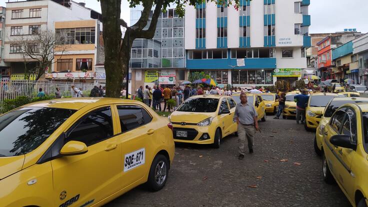 Informe pico y placa taxis en Armenia