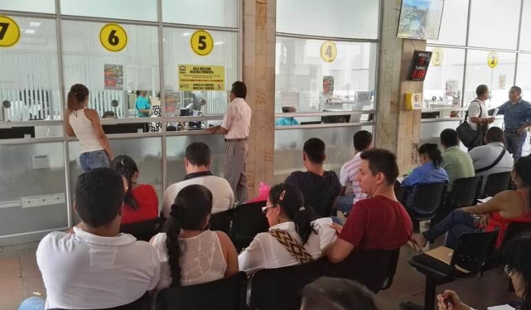 Pago de impuestos en la alcaldía de Cúcuta