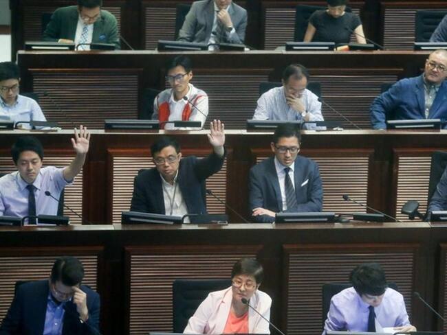 Esa presión que podíamos hacer desde el parlamento era muy limitada: Wu Chi-wai. Foto: Getty Images
