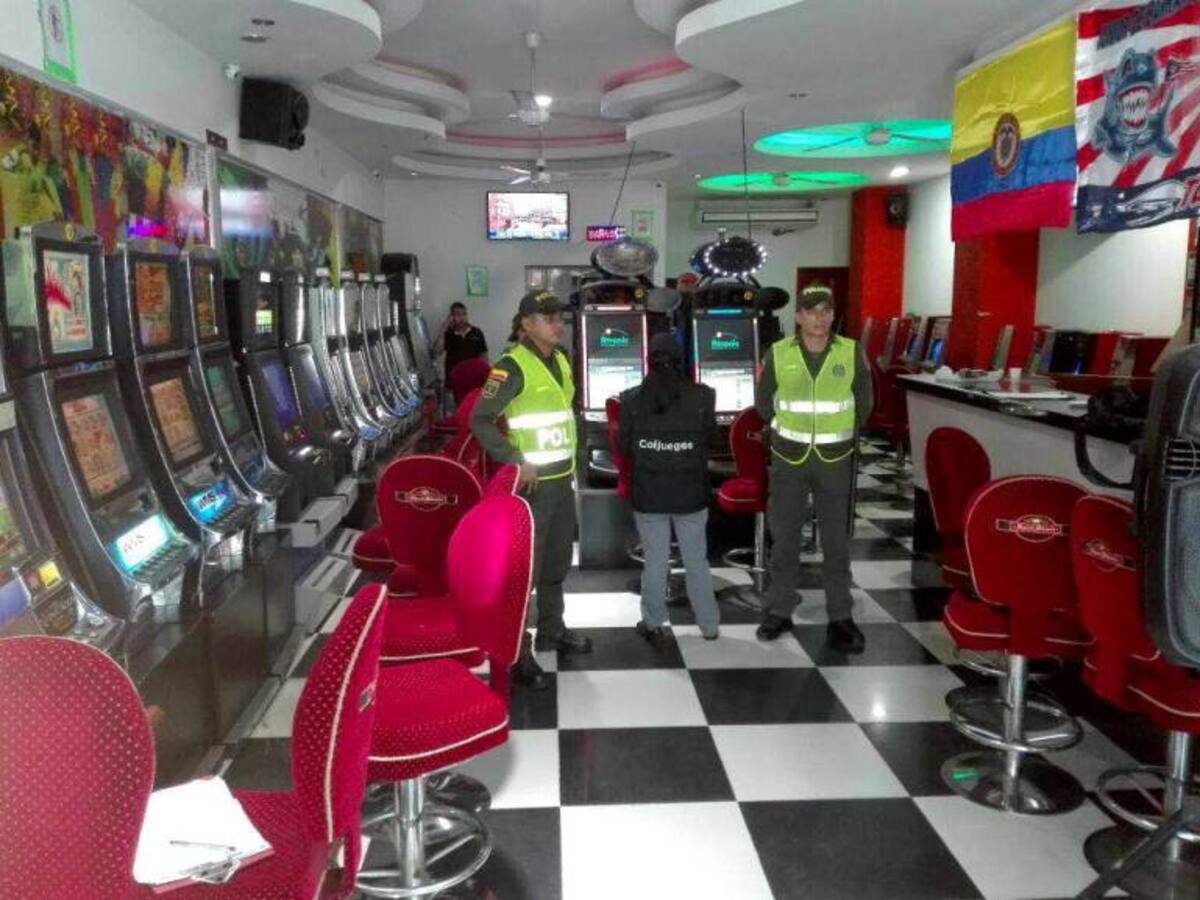 Decomisan 125 maquinitas ilegales en Barranquilla