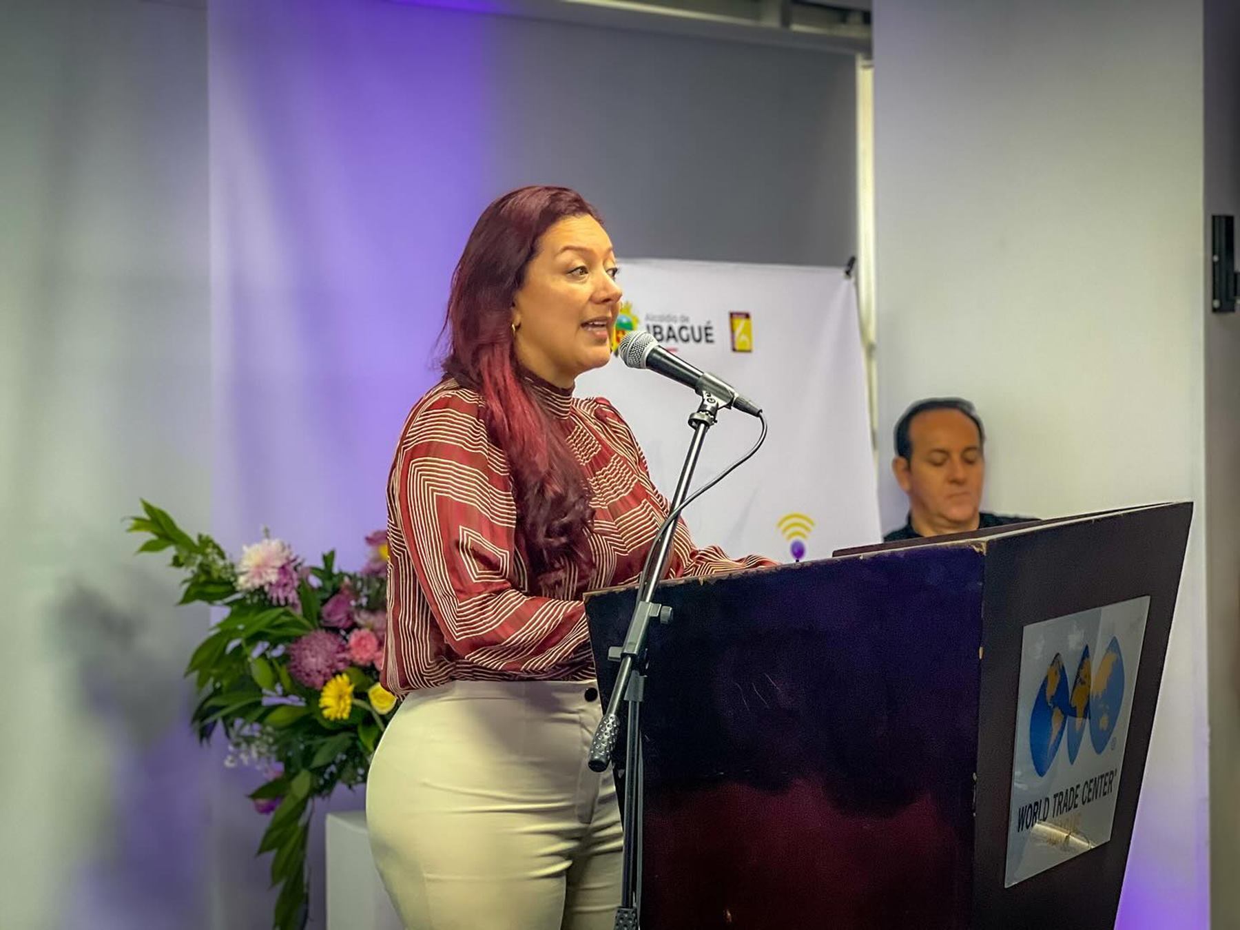 Vilma Rivera, secretaria Tic de Ibagué